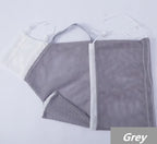Sac de toilettage en filet pour chat, coloris gris