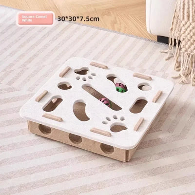 Boîte de jeu en feutre pour chat